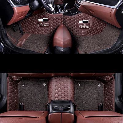 Thảm trải sàn ô tô bao quanh toàn bộ thảm lót sàn ô tô Audi A6L A4L Magotan Passat Accord Camry Mondeo bằng da thân thiện với môi trường thảm sàn ô tô cao cấp