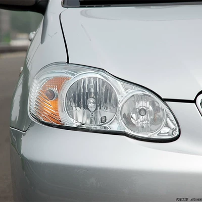 kính hậu Phù hợp với vỏ đèn pha xe Toyota Corolla 04-12 vỏ đèn pha trái đèn pha phải vỏ đèn nguyên bản led mí ô tô hàn kính ô tô