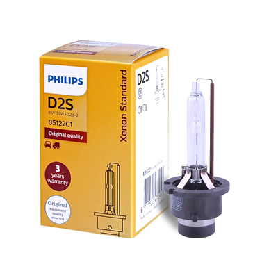 đèn pha ô tô Bóng đèn pha xenon ô tô nhập khẩu Philips Đức D1S D2S D3S D4S thoát vị thay thế nguyên bản đèn bi led cho ô tô các loại đèn trên ô tô