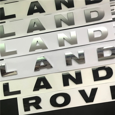 tem dan xe oto Phù hợp cho xe Land Rover Freelander 2 logo LANDROVER Logo chữ tiếng Anh thay đổi nhãn đuôi sau HSE decal xe oto logo xe ô tô