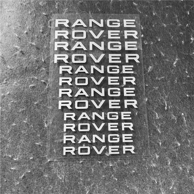 Bộ kẹp phanh Range Rover mới của Land Rover Dán phanh nhiệt độ cao Dải dán ROVER tem dán kính lái ô tô tem xe oto