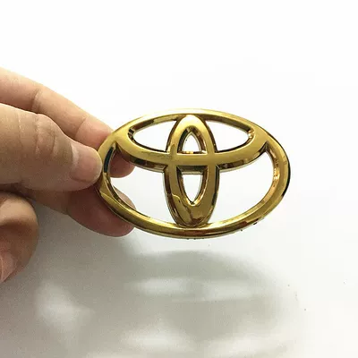 Áp dụng Toyota Gold Standard Standard Phân chia phía sau ký giá thầu Wiche Crown Camry Camari Corolla Ruizhi RAV4 Logo xe hơi logo các hãng xe hơi lô gô các hãng xe oto