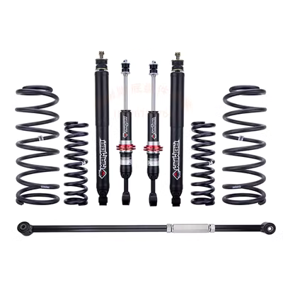 Toyota LC200 Sửa đổi Mamba Shock -Supption Supption 9 Có thể được điều chỉnh nâng 2 inch Cao High Spring Shockb phanh tang trống xe ô tô máy nén hơi