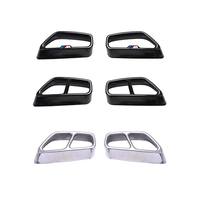 Phù hợp với 3 series 4 series 5 series X3X4X5X6X7 mới của BMW, trang trí mặt nạ ống xả kép bốn đường ra đuôi được sửa đổi gioăng cửa gạt mưa ô tô loại nào tốt