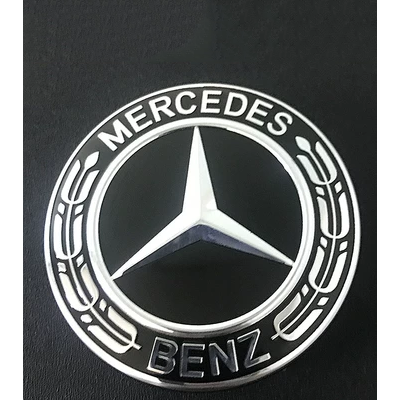 tem xe ô tô Nắp trung tâm Mercedes-Benz tiêu chuẩn C180 C200 E260 E300 S350 Sửa đổi nắp trung tâm cấp ACE decal dán xe ô tô logo các loại xe ô tô