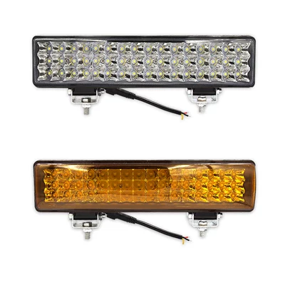 LED LED LIGH LIGHT Sửa đổi xe phổ quát Spotlight Light Front Bar Yellow Light Super Bright 24V Nông nghiệp LED LED LED 12V đèn led xe ô tô gương cầu lồi ô tô