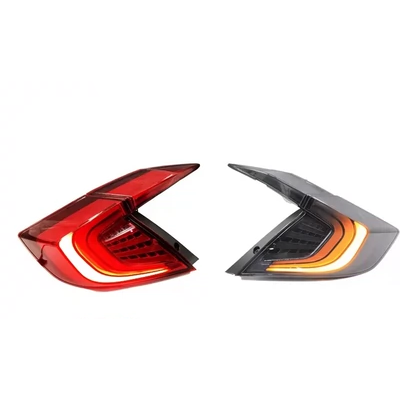 đèn bi led cho ô tô Thích hợp cho Honda Ten thế hệ Đèn đuôi Civic Sửa đổi 16-19 Đèn phía sau LED LED Civic mới gương lồi ô tô đèn led trang trí ô tô