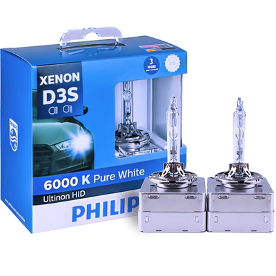 đèn led trang trí ô tô Philips 6000K phiên bản nâng cấp Bóng đèn pha xenon mới Volkswagen CC Magotan Passat Scirocco Sharan đèn pha ô tô đèn trần ô tô