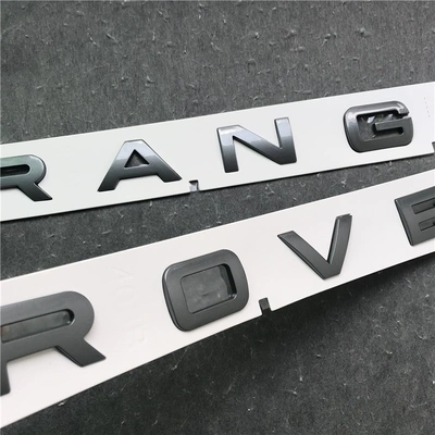 Logo xe Land Rover mới logo chữ SV logo chữ bìa Range Rover Executive Sports Peak Edition đã sửa đổi logo màu xám sáng tem xe ô tô thể thao tất cả logo xe hơi