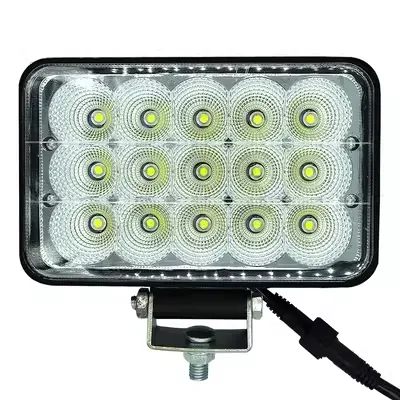 gương lồi ô tô Đèn pha máy xúc LED LED Ánh sáng 24V làm việc lớn ARM LIGHT Super Bright Engineering Xe chống tải lớn đèn bi led oto đèn oto