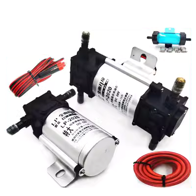 Máy bơm nước 12v24V máy bơm điện máy bơm nước máy bơm dầu tạo tác máy hút nước máy bơm nhỏ mini tự mồi bầu lọc xăng kiểm tra bơm xăng