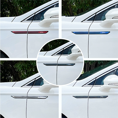 Thích hợp cho Lexus ES / LS / RX tấm chắn bùn bên xe ô tô kim loại logo xe dán trang trí bên ngoài cửa xe gioăng cửa kính nẹp cao su cửa kính
