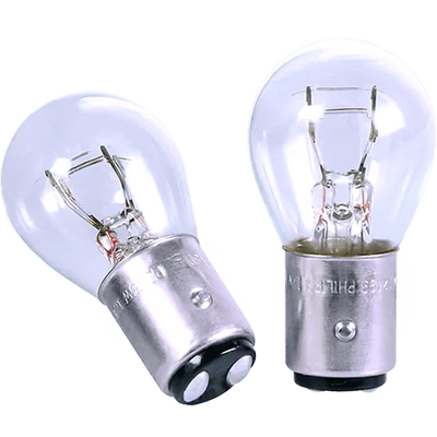 Đèn phanh Philips Peugeot 307/308/408/508 Logo 206/207/301/2008 Bóng đèn phía sau phía sau đèn pha led ô tô đèn gầm ô tô
