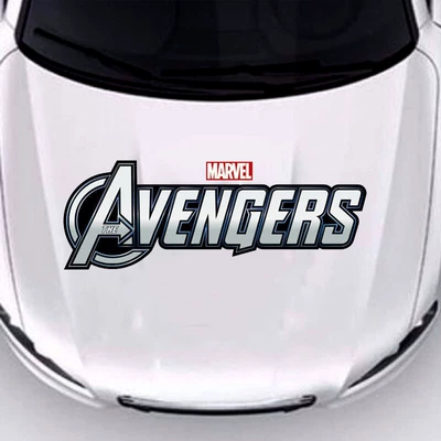 Avengers Marvel Cá Tính Sáng Tạo Trang Trí Sáng Tạo Xe Ô Tô Dán Cơ Thể Cả Hai Mặt Chặn Xước Miếng Dán Chống Thấm Nước tem dán sườn xe ô to 7 chỗ