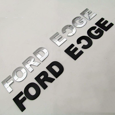 Ford Sharp thế giới đặc biệt logo chữ lớn kim loại nhãn dán xe ô tô nắp đầu xe ô tô dán logo 3D ba chiều tiếng Anh sửa đổi logo xe hơi logo dán xe ô tô biểu tượng ô tô