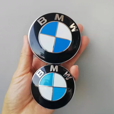 Nhà máy ban đầu BMW Wheel Cover X1x2x3x4x5 Dán nhãn bánh xe áp dụng 1 Series 5 Series Center Center decal xe oto miếng dán phản quang ô tô