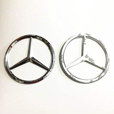 lô gô xe hơi Logo xe Mercedes-Benz phía trước và phía sau / Logo vô lăng Mercedes-Benz / Logo ngôi sao ba cánh Mercedes-Benz / logo hộp đuôi / Hình dán sửa đổi mạng Trung Quốc logo các hãng xe oto lô gô các hãng xe oto