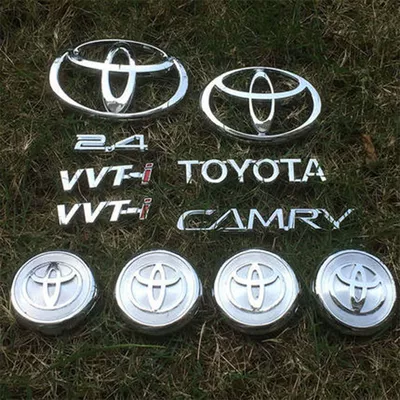 Áp dụng Toyota Jiamei 2.4 LOGO LOGO Định hướng trước Khay trước Mid -Network Label Camry Toyota Back và Tail English Logo dán nóc xe ô tô dán nội thất ô tô