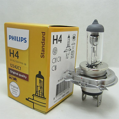 Bóng đèn lớn Philips thích hợp cho đèn chùm cao và thấp Sidi H4 tích hợp 2006 model 07 model 11 model 12 model 14 model concept đèn bi xenon đèn led trang trí ô tô