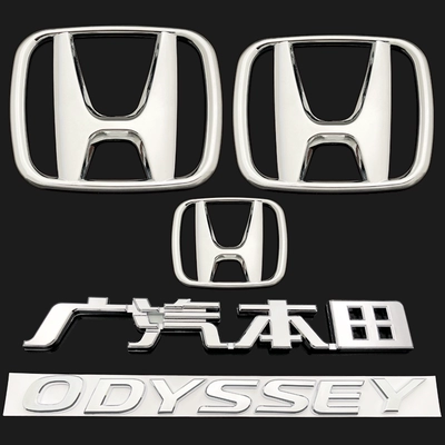 Logo OD Raca mới Odyssey Odyssey English Letters trước nhãn giữa nhãn giữa logo xe ô tô decal dán xe ô tô