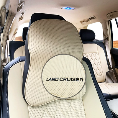 Thích hợp cho tựa đầu Land Cruiser, gối cổ Land Cruiser, sửa đổi nội thất tựa đầu mút hoạt tính của xe hơi Prado dán đổi màu xe ô tô