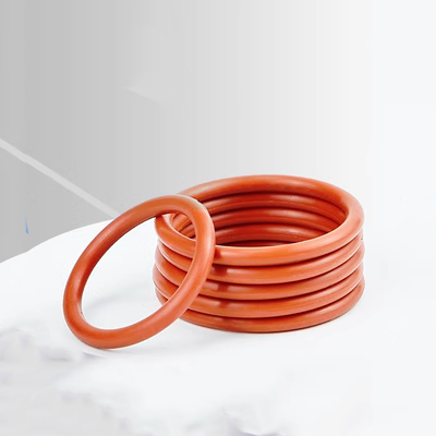 Câu cá o-ring silicone đỏ đường kính bên trong chịu nhiệt độ cao (5-37,5mm) * 3,55mm / 10 dụng cụ phốt thủy lực phớt chắn dầu nok