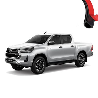 Toyota Hilux sửa đổi dải niêm phong xe đặc biệt lắp đặt cửa dải cách âm toàn bộ xe trang trí chống bụi TÁP BI CÁNH CỬA CÁNH CỬA TRƯỚC
