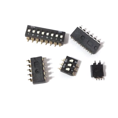 SOP SMD DIP Switch IC Loại SOP 2,54mm Pitch (KM2-10) 2/3/4/5/6/8/10 Bit công tắc điện ô tô cầu chì 30a