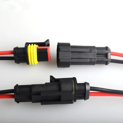 Ô tô dây điện cắm chống thấm nước chung kết nối với dòng 2p cắm thiết bị đầu cuối nam và nữ cặp plug-in plug-in các loại đầu nối dây điện cút nối dây điện