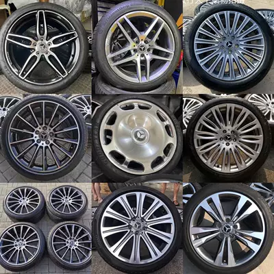 mâm oto Thích hợp cho bánh xe Mercedes-Benz 18/19/20 inch sửa đổi ban đầu AMGS/E-class 450E300C200V260 Maybach L mâm ô tô mâm 15 inch 4 lỗ