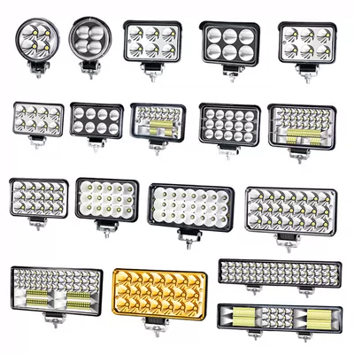 đèn bi led cho ô tô Xe tải đèn LED chụp đèn pha 24V Đèn pha đảo ngược ánh sáng siêu sáng mạnh ánh sáng không thấm nước rải rác kỹ thuật Xuất hiện kính xe ô tô đèn xe ô tô