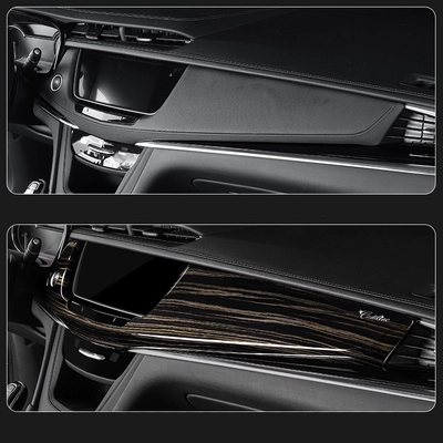 Thích hợp cho Cadillac XT6 XT5 Sửa đổi nội thất Bộ điều khiển trung bình Bảng Gỗ thô Bảng XT6 Phụ kiện nâng cấp xe hơi thảm lót sàn o to