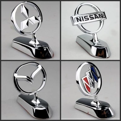 Mazda Buick Mercedes -Benz Nhãn giữ ô tô tiêu chuẩn ô tô sửa đổi nhãn tem dán nắp capo xe ô tô biểu tượng ô tô