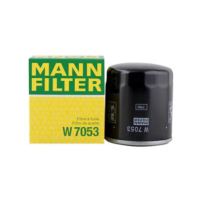 Phần tử lọc dầu MANN Filter W7053 phù hợp với Citroen Fukang Elysee C5 Peugeot 607/206/405 que thăm dầu ô tô