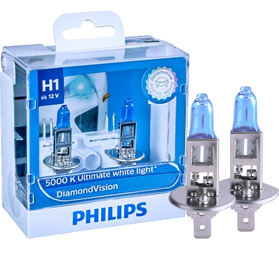 Philips 5000K Ford Classic Focus mới Mondeo cánh hổ Fu Ruisi Bóng đèn pha chiếu gần chùm sáng cao đèn sương mù xe ô tô gương gù tròn