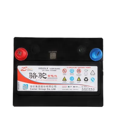 Pin Camel 6-QWLZ-60 phù hợp với pin xe Jingyi Zhonghua Junjie Haval Isuzu Chery ắc quy ô tô binh ac quy xe oto