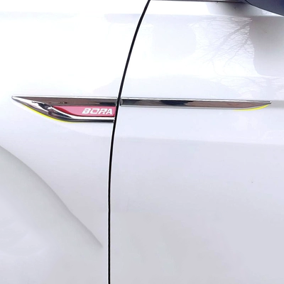 16-21 Volkswagen Bora cộng với chắn bùn bằng thép không gỉ sửa đổi tiêu chuẩn huyền thoại bên ngoài thân xe nhãn dán bên ngoài cần gạt mưa oto gioang cao su chu u