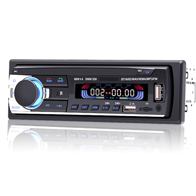 12V 24V Bluetooth Máy nghe nhạc MP3 cắm thẻ đài phát thanh chủ thế hệ Wuling Zhiguangguang CD DVD ô tô loa sub cho xe hơi nên chọn loại nào loa oto jbl