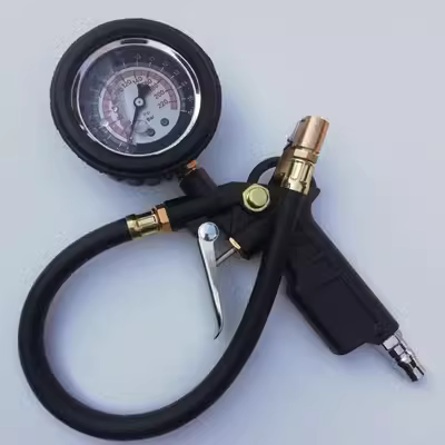 Kỹ thuật số rõ ràng đồng hồ đo áp suất lốp có độ chính xác cao đồng hồ đo áp suất không khí vành đai bơm hơi lốp xe lạm phát đo giám sát nạp lại súng khí đồng hồ đo áp suất lốp đo áp suất lốp ô tô