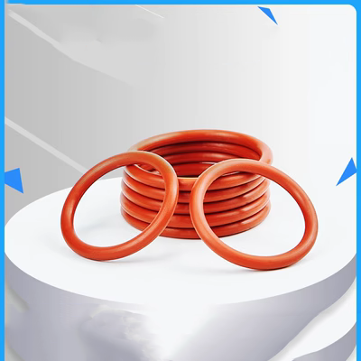 Silicone O-ring chống lão hóa đường kính bên trong màu đỏ 2-8 * 1.8 / 10 thiết bị chất lỏng chân không cao su chống thấm nước phớt thủy lực nok phớt chắn dầu skf