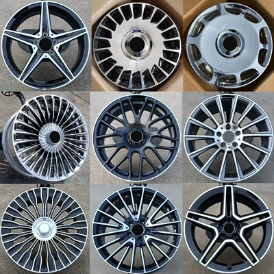 vành xe ô tô Thích hợp cho bánh xe Mercedes-Benz AMG 18/19/20/21 inch E/C/S-class c260 e300 Maybach glc giả mạo c63 mâm xe oto 16 inch mâm ô tô