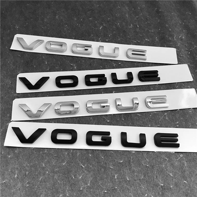 logo dán xe ô tô Biểu tượng cốp xe Land Rover Range Rover Executive Edition Genesis trao tay phiên bản mở rộng Logo chữ VOGUE SE sửa đổi logo chữ V6 decal dán xe ô to logo các hãng xe oto