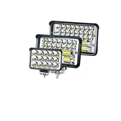 đèn hậu ô tô Đèn LED xe tải Spotlights 12V Siêu sáng xa gần -Light 24 Volts Máy đào Kỹ thuật xe hơi sửa đổi chiếc xe đèn pha mạnh đèn ô tô led nội thất ô tô