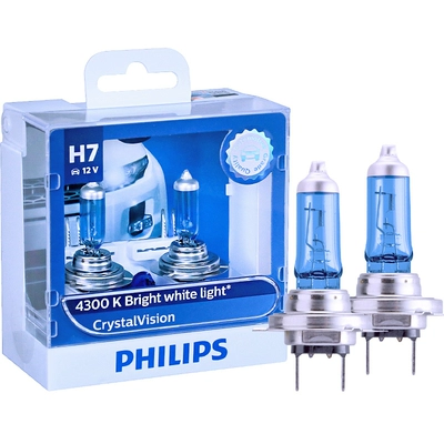 đèn hậu ô tô Bóng đèn pha chùm tia cao chùm sáng thấp Philips 4300K ​​Citroen Sega mới Elysee C4L C3XR C5 gương gù đèn oto