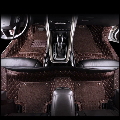 sàn da 6d Thảm lót sàn Audi a6 được bao quanh toàn bộ xe đặc biệt trọn bộ thảm phong cách cổ 2020 vòng dây 2006 đồ dùng xe L lớn thảm lót sàn cao su cho ô tô