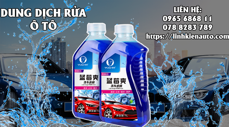 Tìm hiểu về dung dịch vệ sinh ô tô Yiju